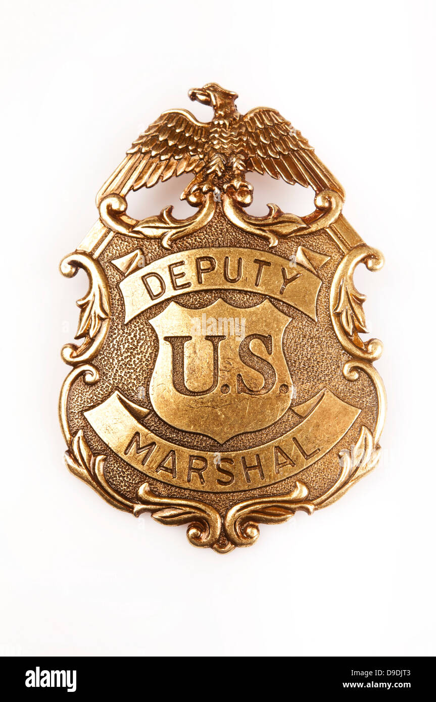 sheriff badge Stock Photo