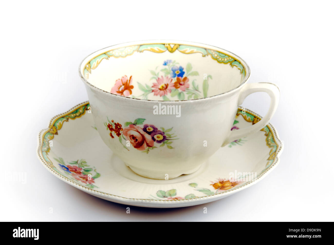 Victorian cup for tea Stock Photo