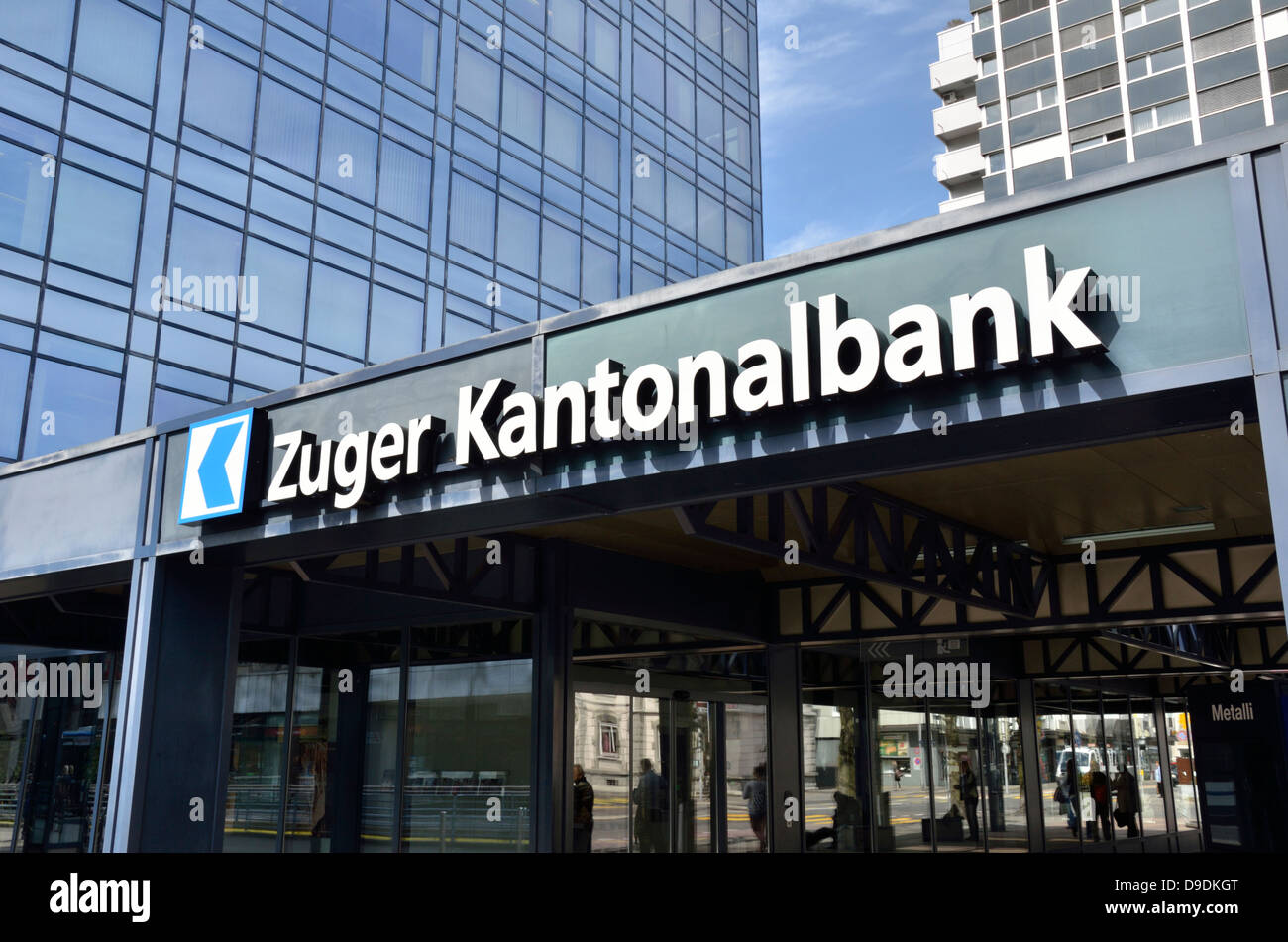 Zuger Kantonalbank, Zug, Switzerland Stock Photo Alamy