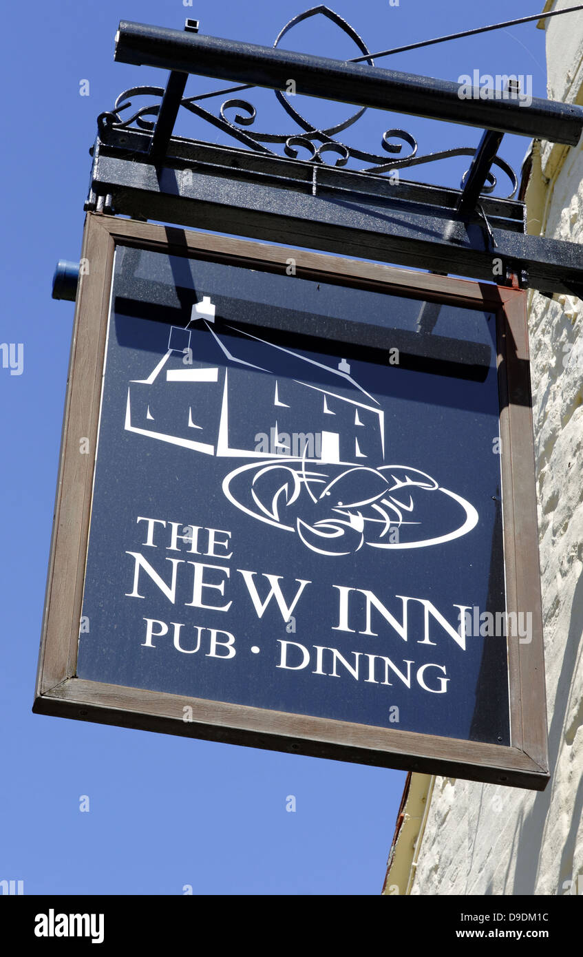 The New Inn, GastroPub, Shalfleet, Isle of Wight, England, UK, GB Stock ...
