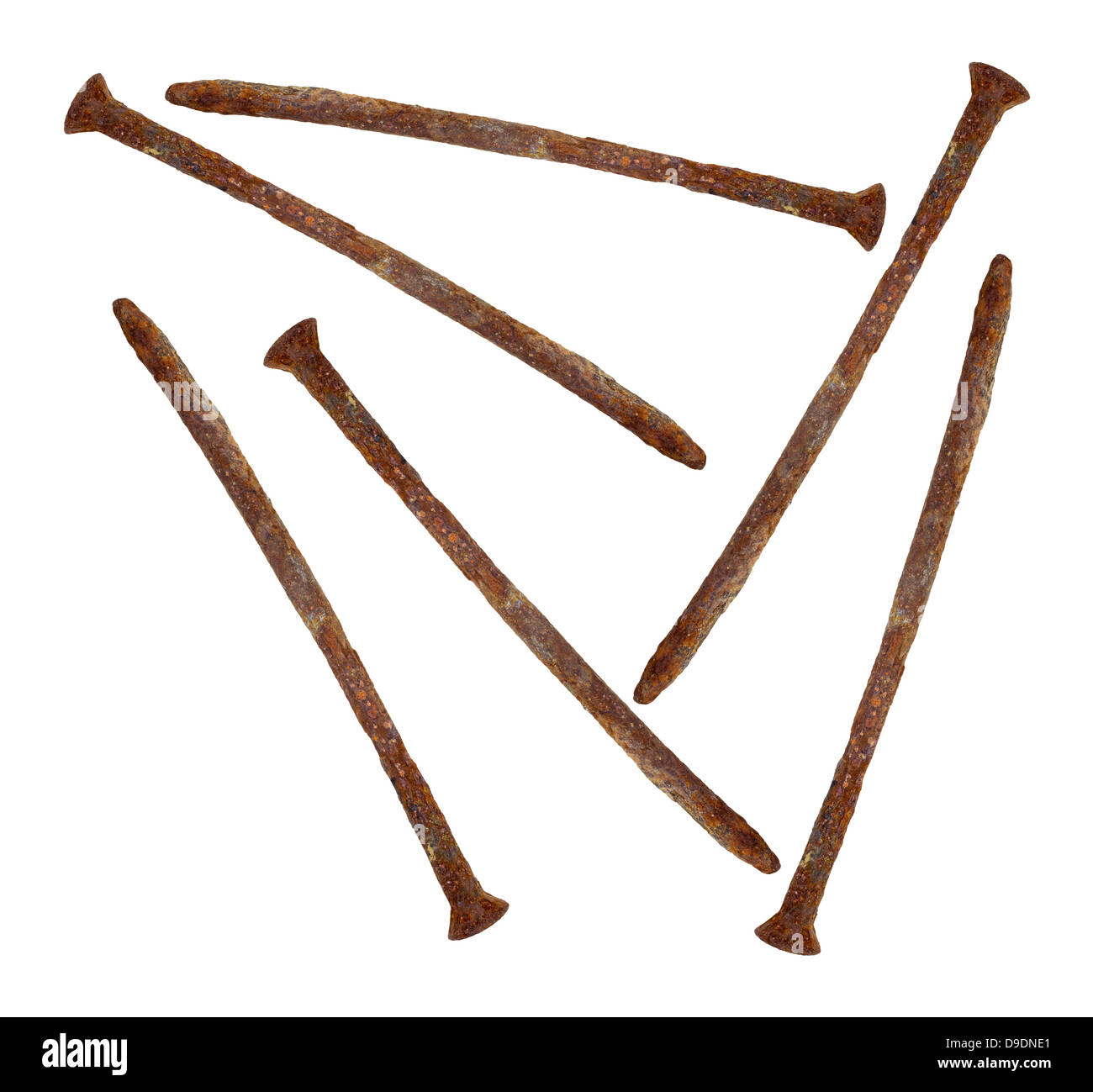 Six spikes Cut Out Stock Images & Pictures Alamy