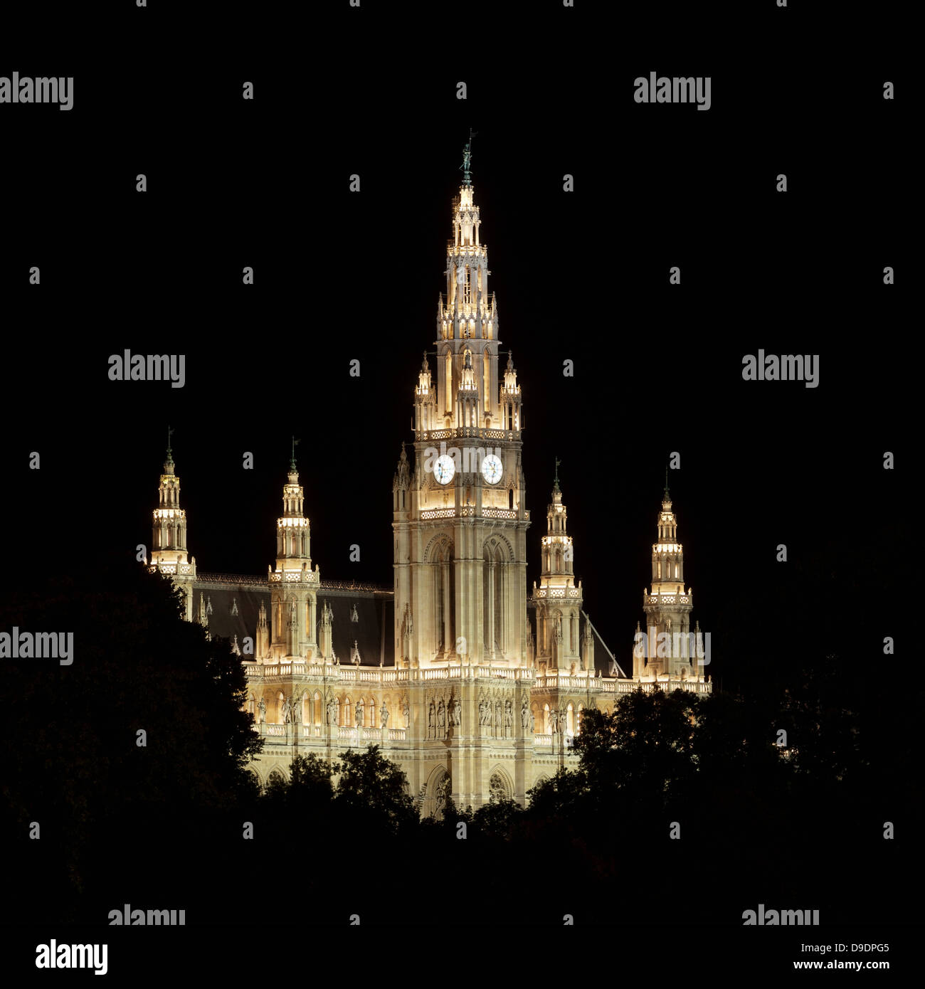 City Hall, Vienna, Austria Stock Photo Alamy