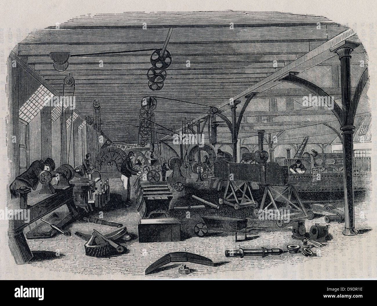 Robert Stephenson & Company's works, Newcastle, England