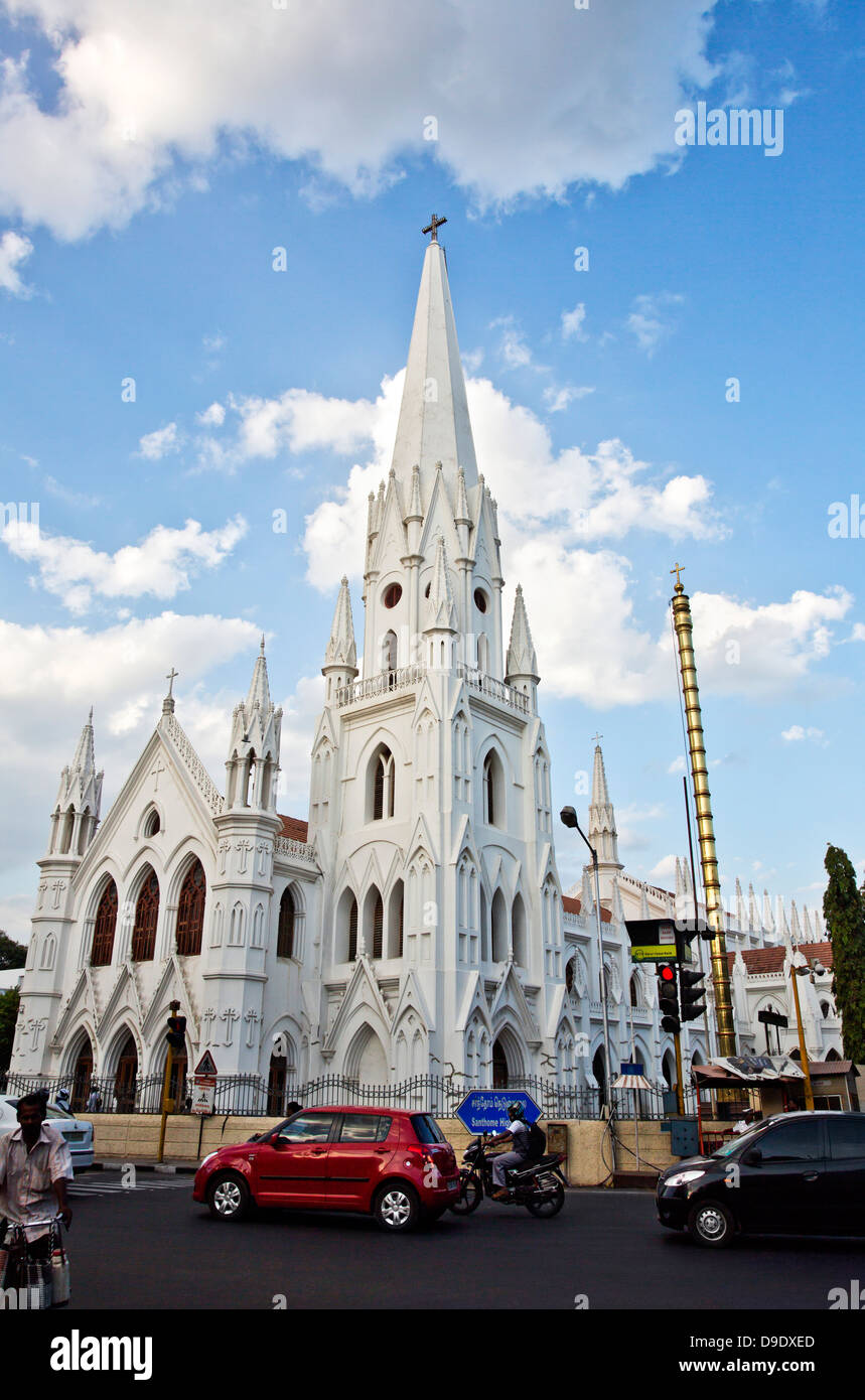 St. thomas cathedral basilica, chennai hires stock photography and