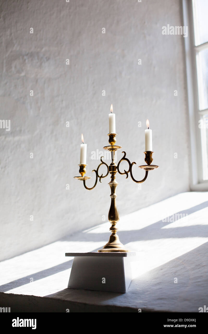 Candelabra candles hires stock photography and images Alamy