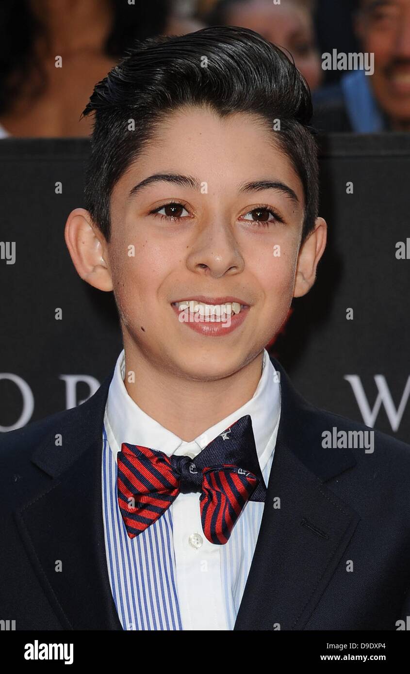 Fabrizio Zacharee Guido at arrivals for WORLD WAR Z Premiere, Duffy