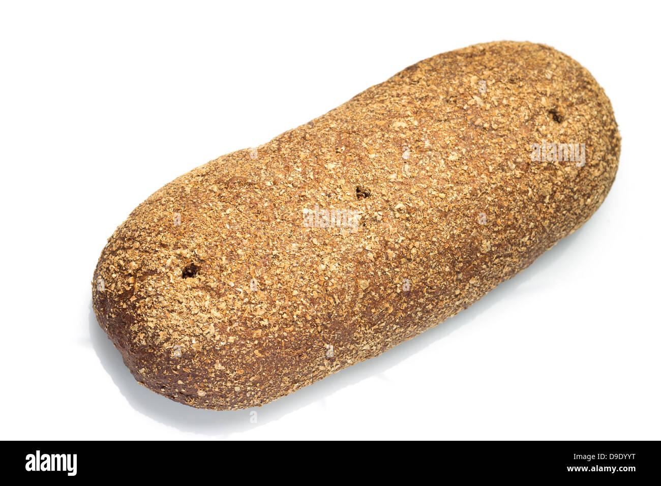 Rye bread isolated on White Background Stock Photo - Alamy