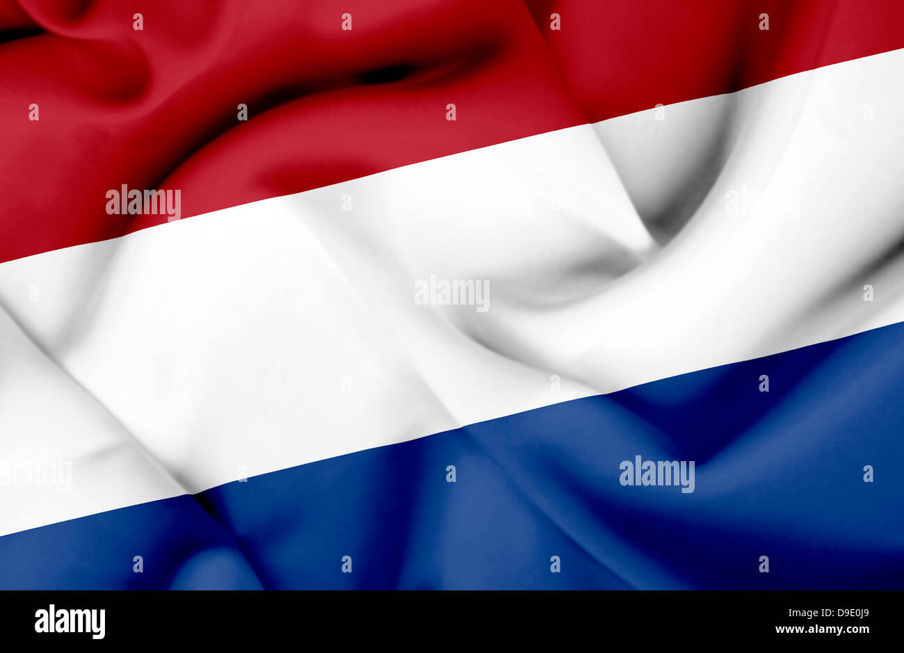Netherlands waving flag Stock Photo Alamy