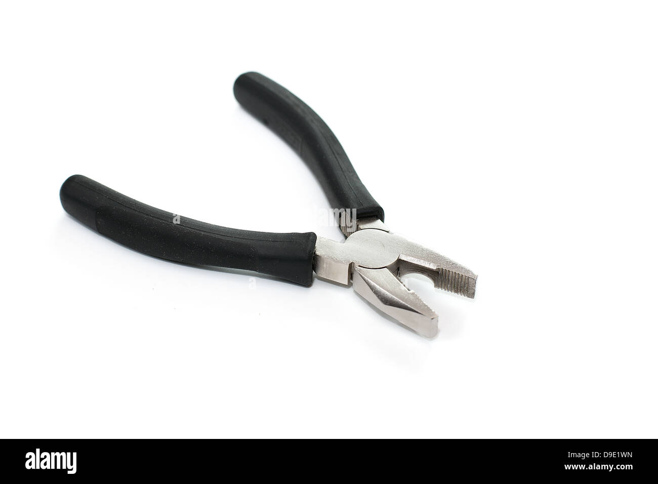 Pliers on a white background Stock Photo - Alamy