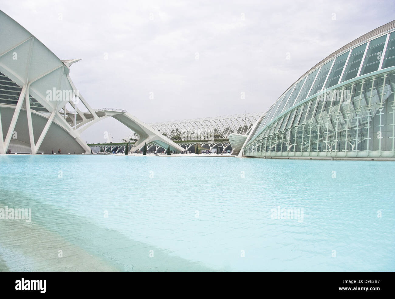 Science and culture center in Valencia, Spain Stock Photo Alamy