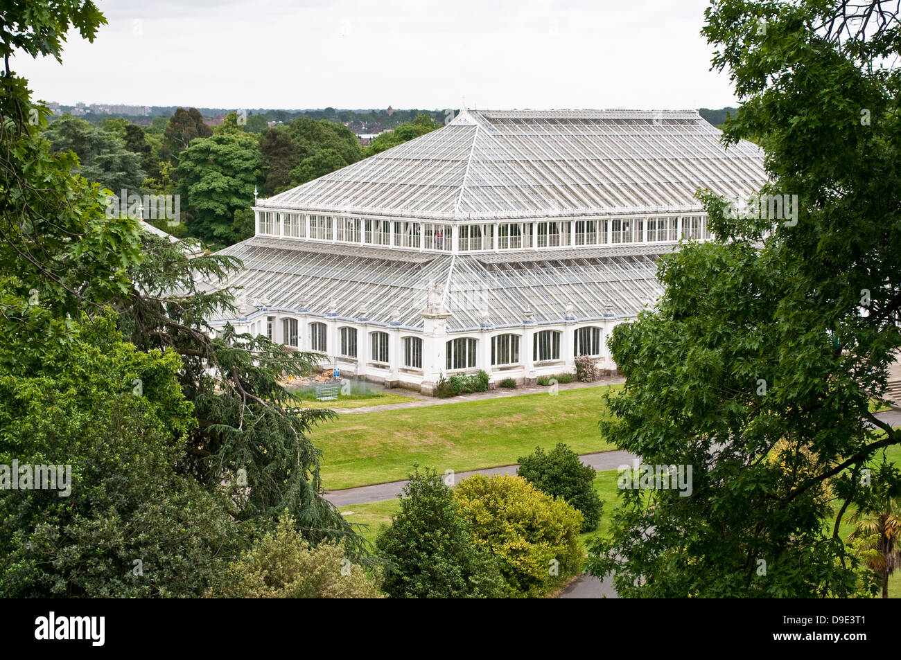 Temperate House, Kew Royal Botanic Gardens, London, UK Stock Photo