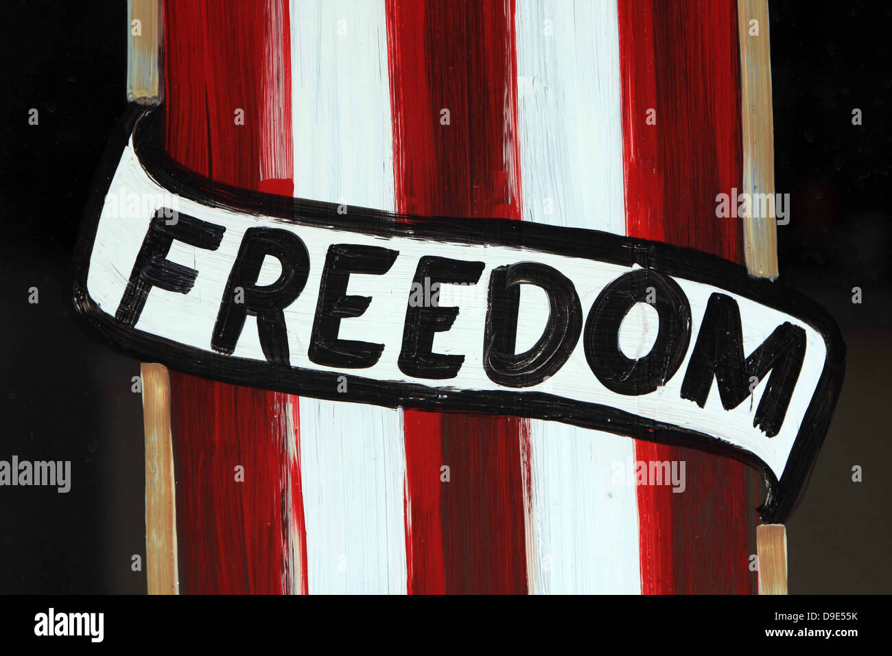 White stripes hi-res stock photography and images - Alamy