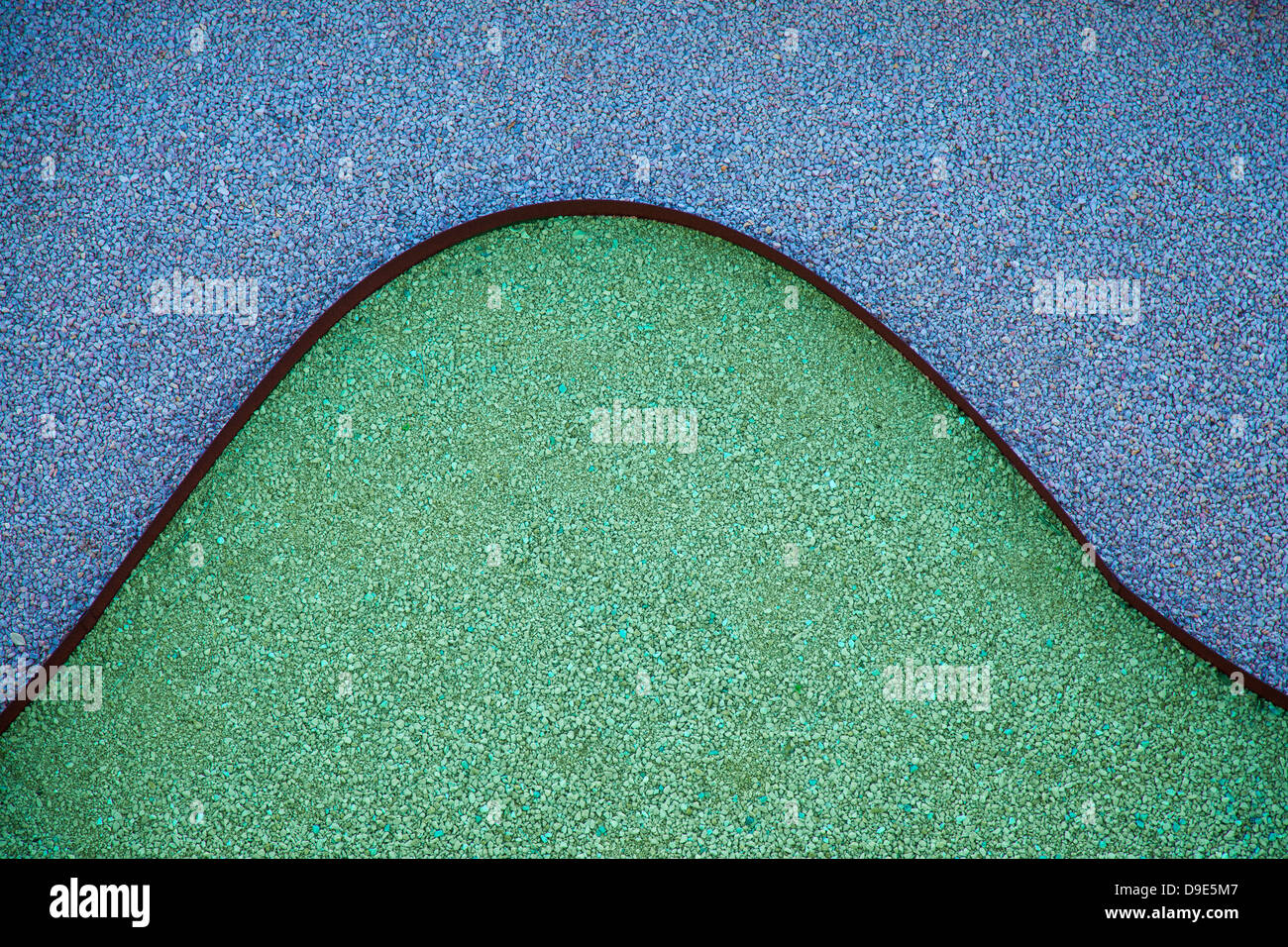 Brightly coloured gravel background Stock Photo