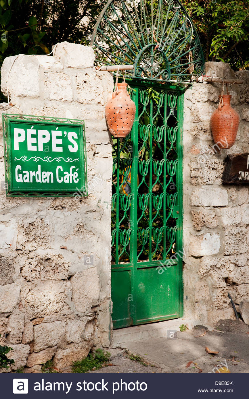 The Entrance Gate To Pepe S Garden Cafe In Byblos A Small Coastal