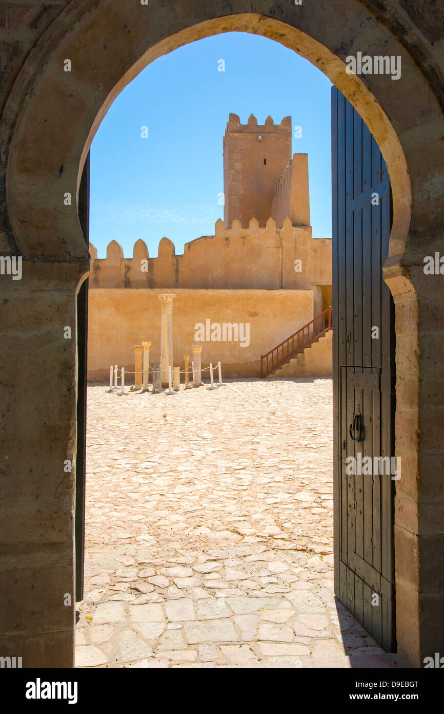 The Kasbah of the Medina of Sfax Tunisia Stock Photo