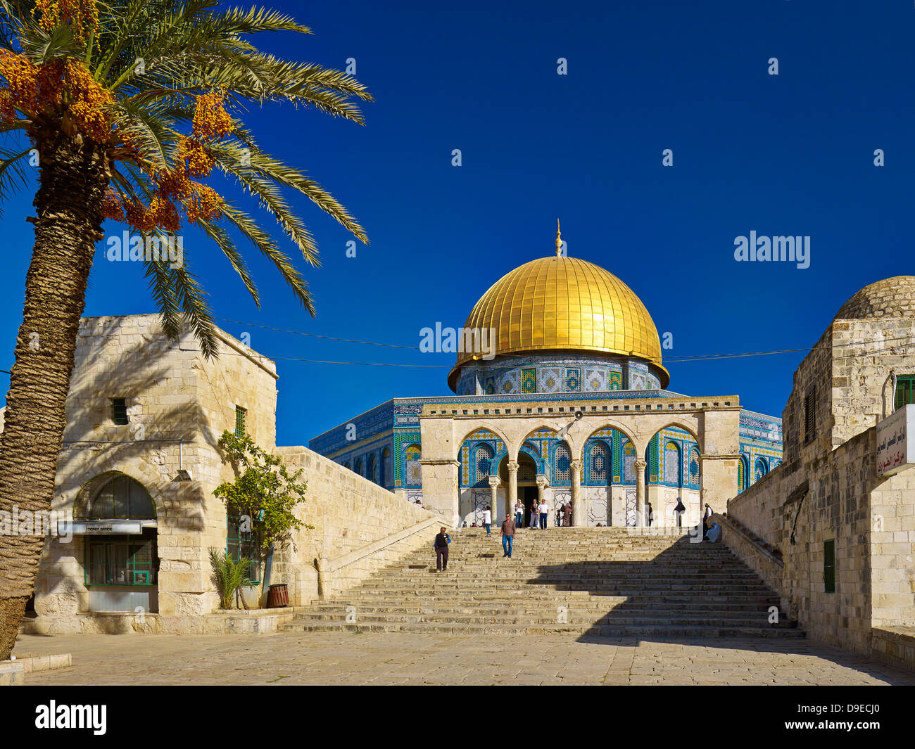 Dome of the Rock on the Temple Mount in Jerusalem, Israel Stock Photo