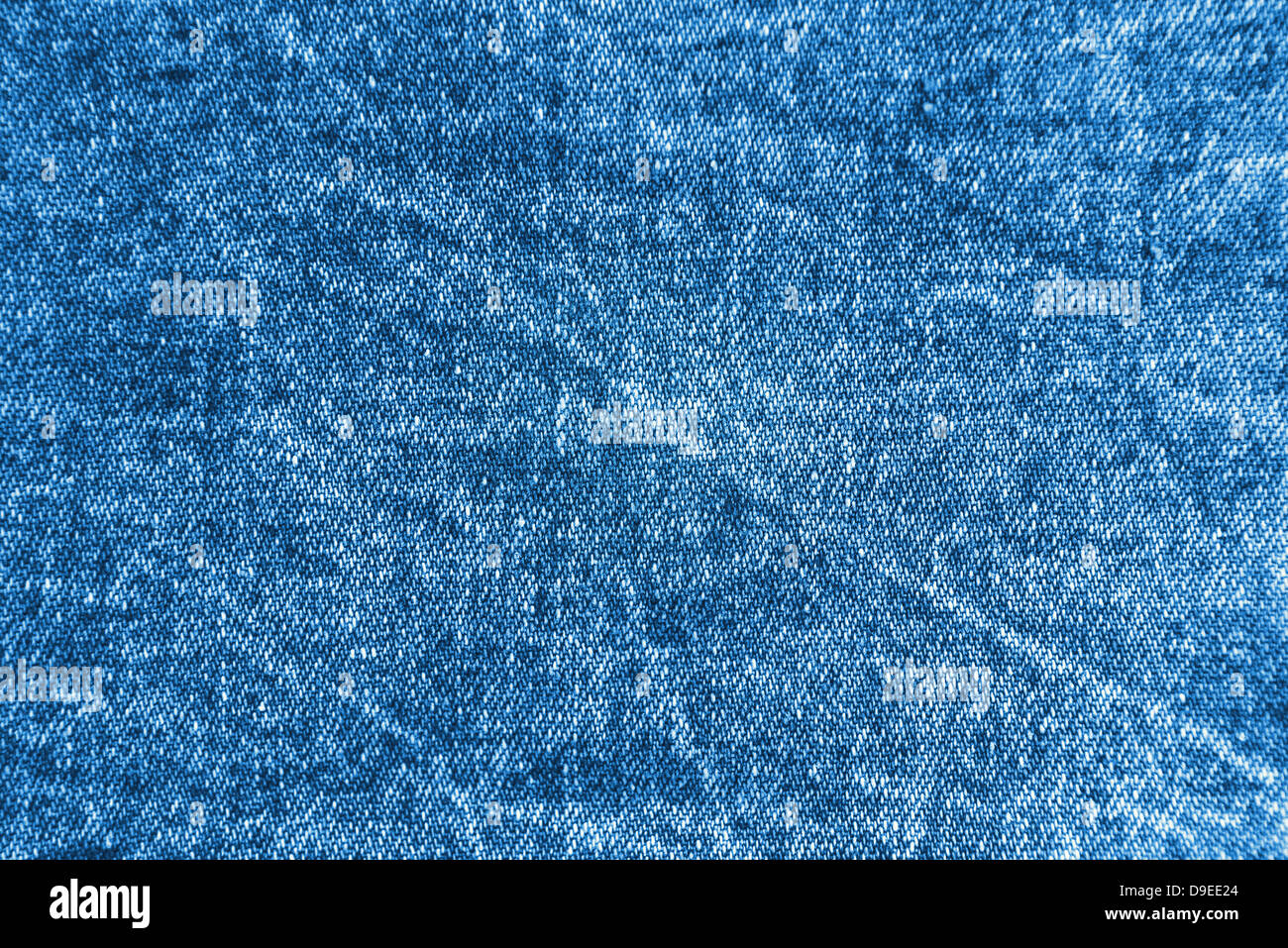Blue denim jeans cloth texture as background Stock Photo - Alamy