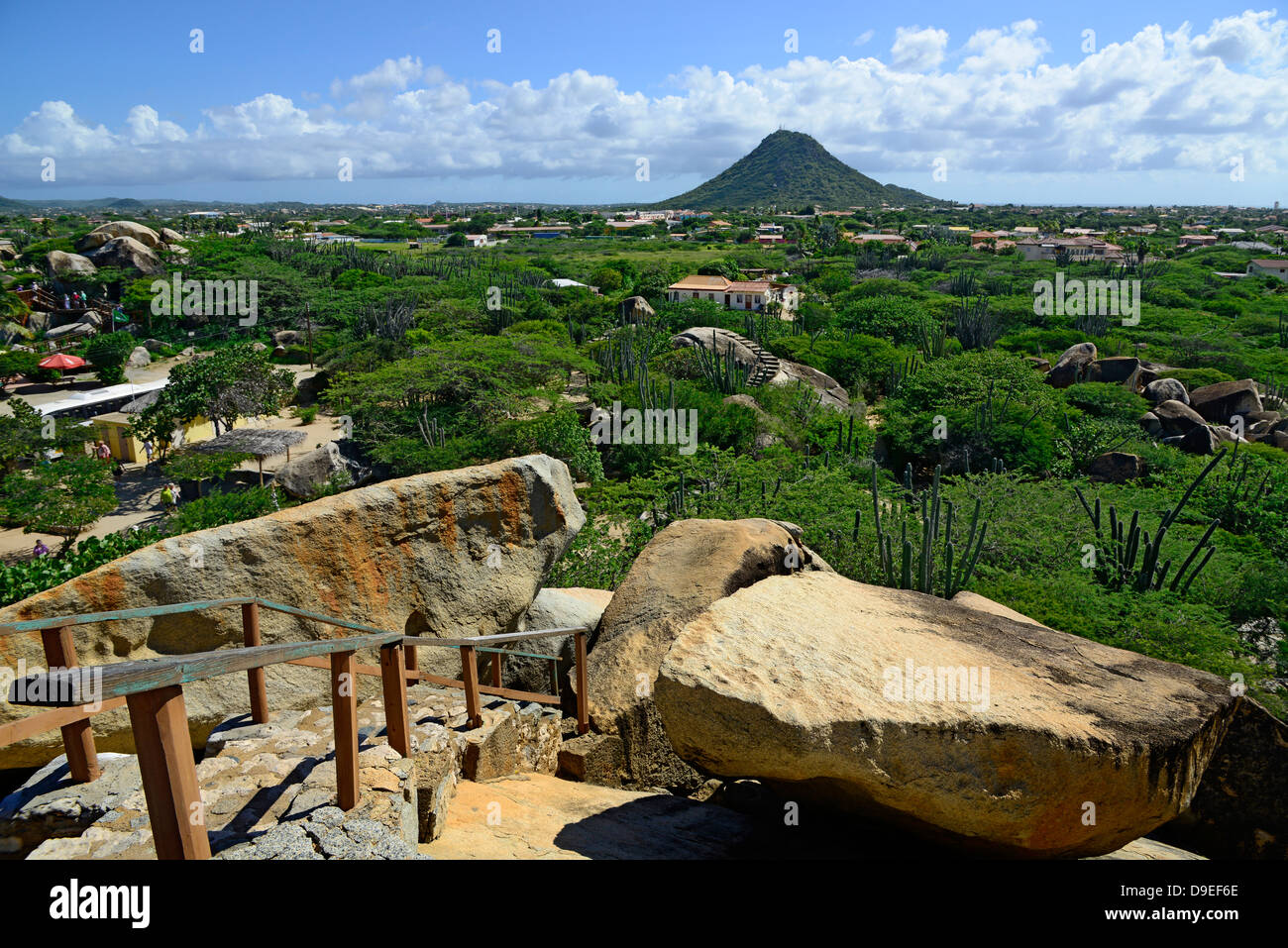 View from Casibari Park Aruba Hooiberg Netherland Antilles NA Caribbean