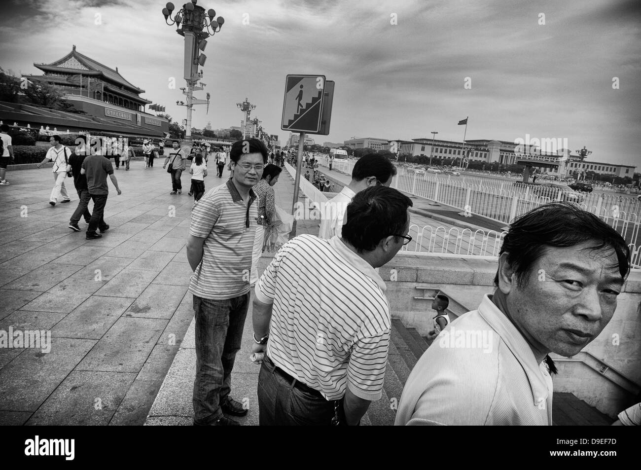 China square Black and White Stock Photos & Images - Alamy