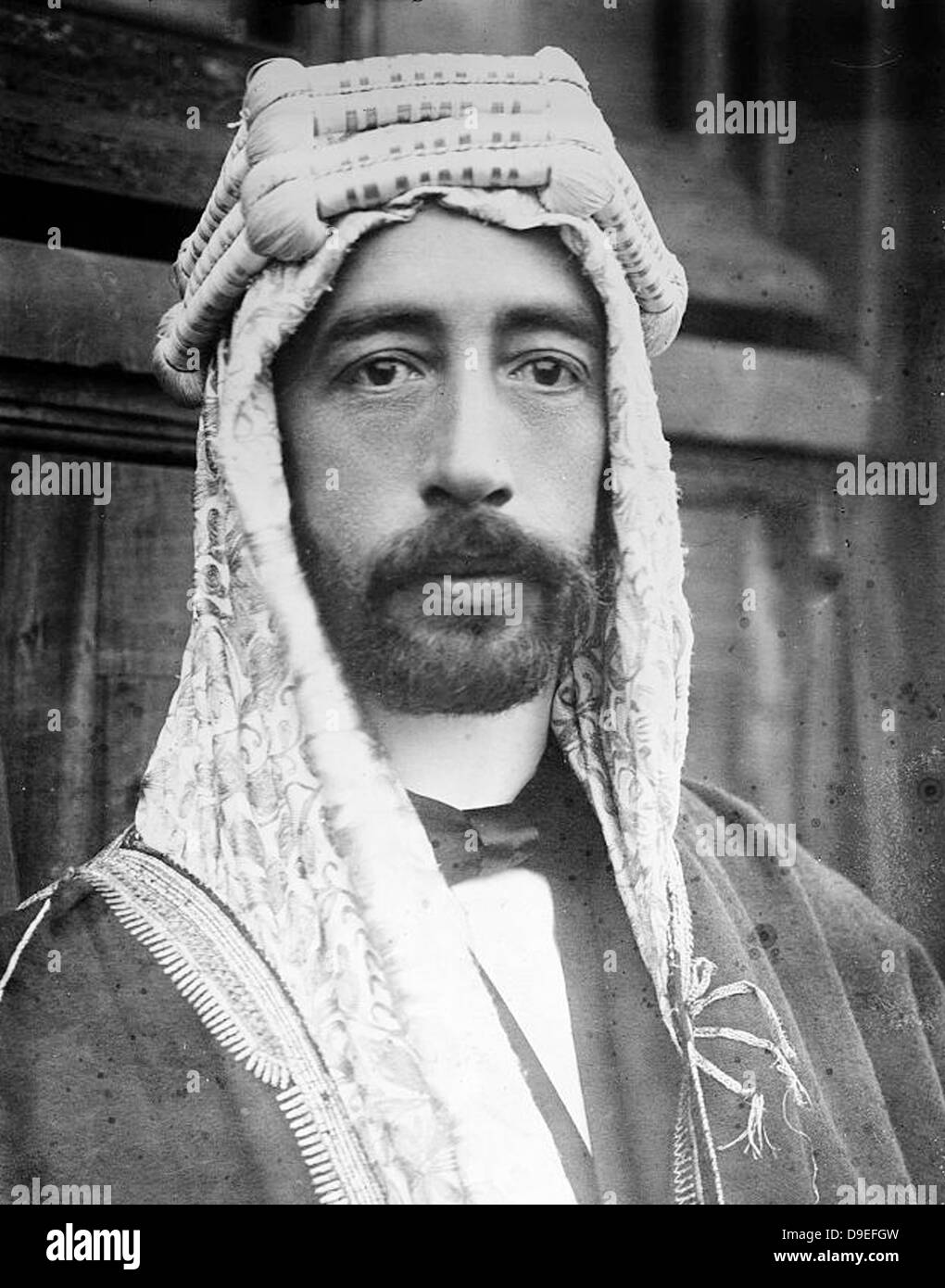 FAISAL 1 OF IRAQ (1885-1933) of the Hashmite dynasty Stock Photo