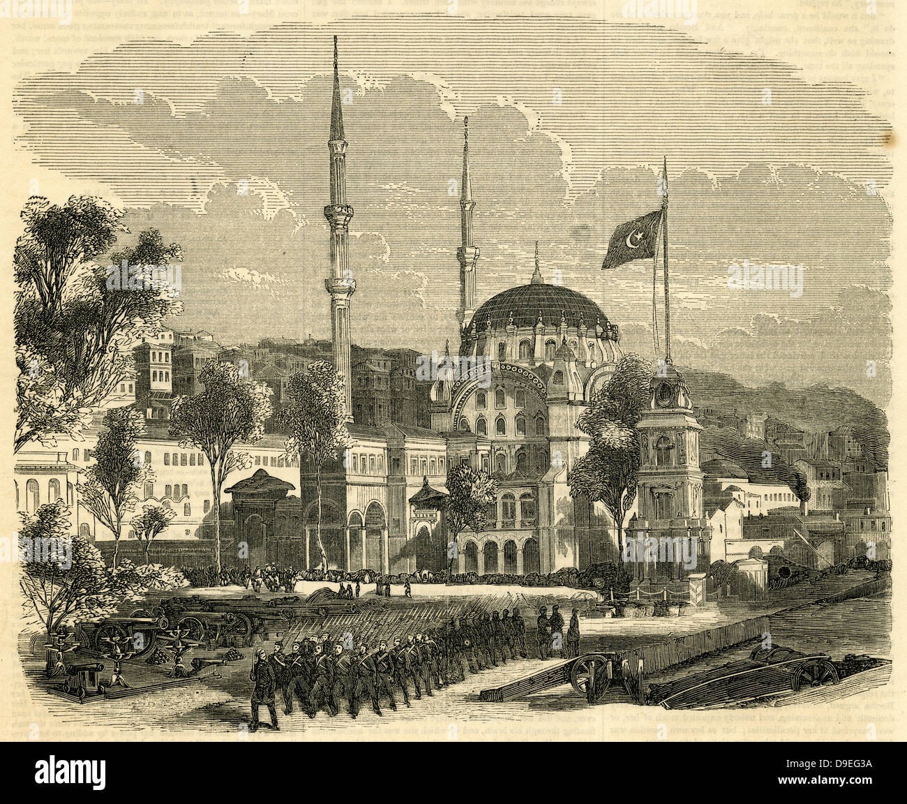 Ottoman Empire. Turkey. Constantinople (today Istanbul). Turkish baths for  women. Engraving by Lemaitre, Lalaisse and Chaillot. Historia de Turquia by  Stock Photo - Alamy