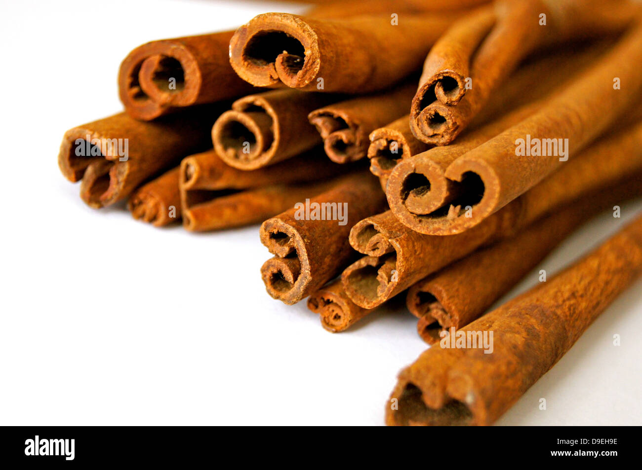 cinnamon cinnamon stick rod kitchen spice raw Stock Photo