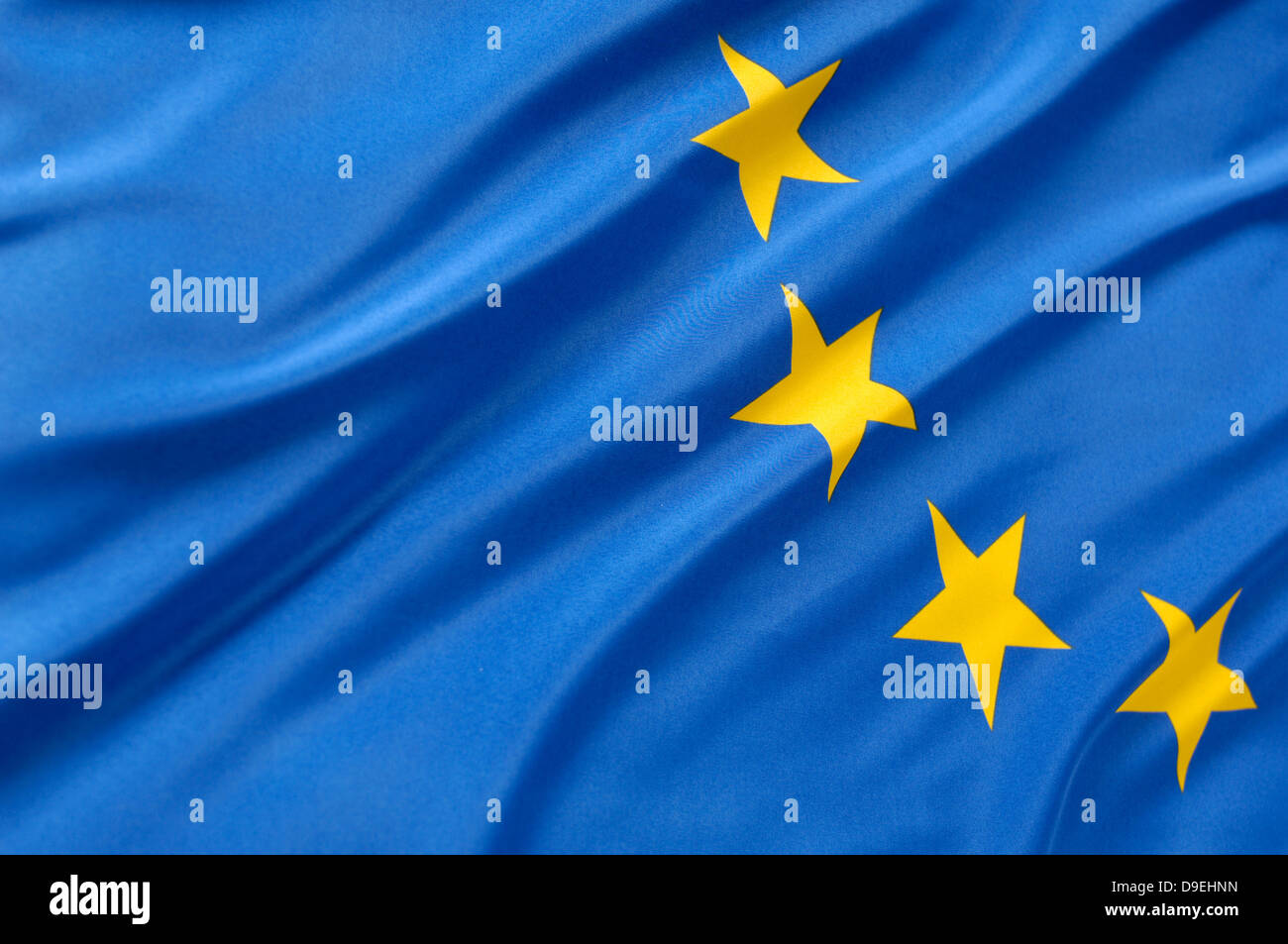 flag of EEC, europe, stars, EG, european community Stock Photo