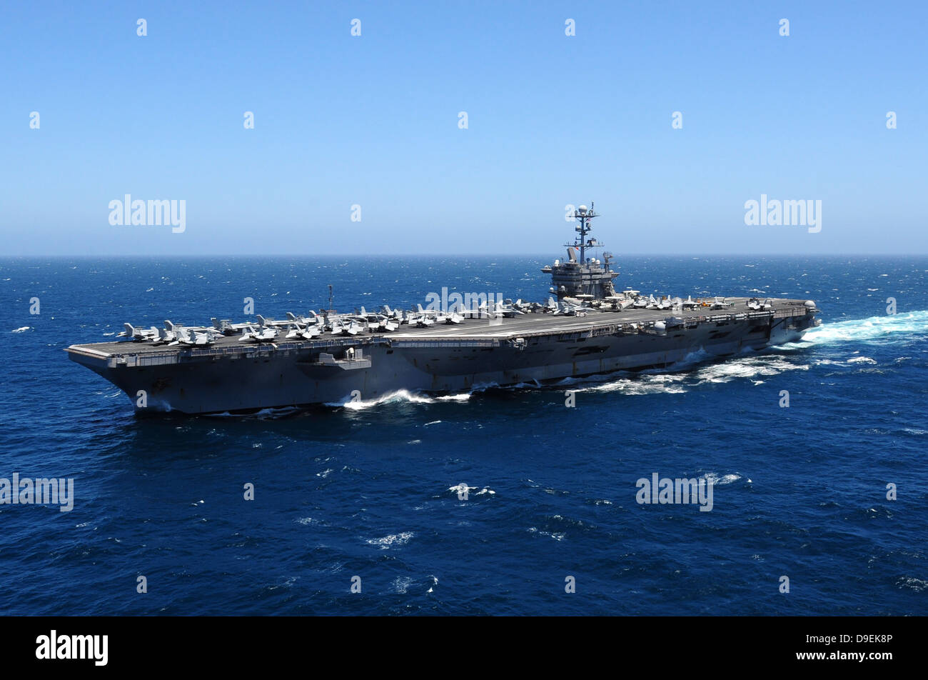 Us navy nimitz class aircraft carrier hi-res stock photography and ...