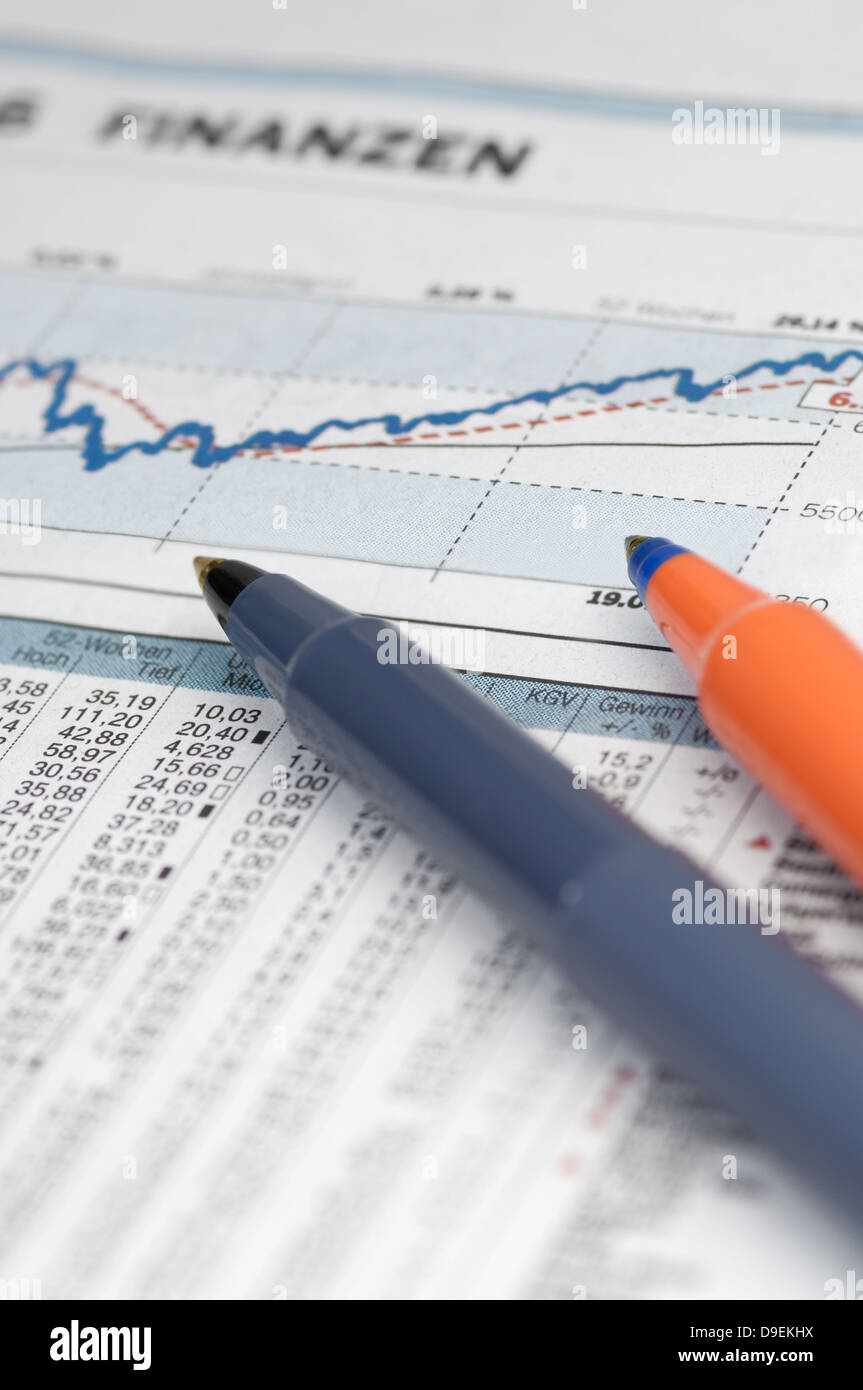 account balance Accumulation of capital share shares share funds share index provision for the old age old-age pension arrangeme Stock Photo