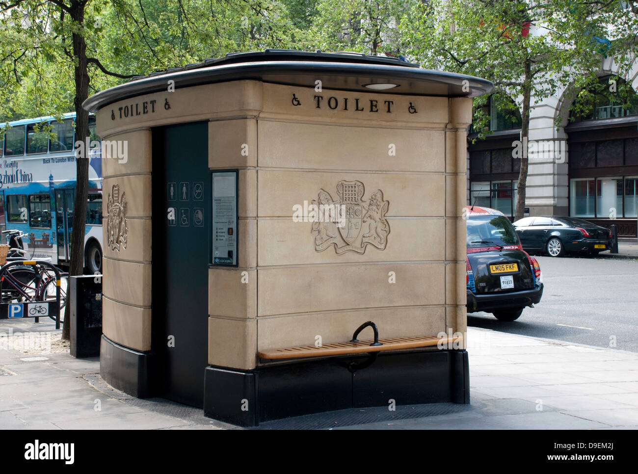 Toilet on street hires stock photography and images Alamy
