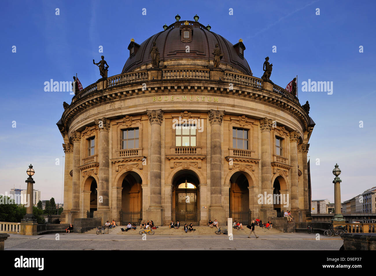 Bode's museum, museum island, UNESCO world cultural heritage, district middle, Berlin, Germany, Europe Stock Photo