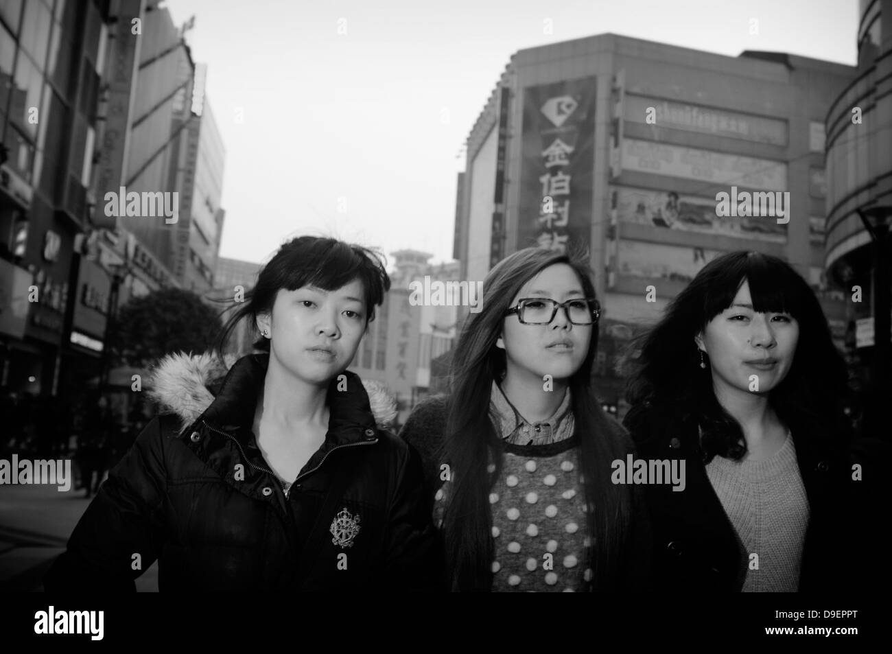 Chengdu city china Black and White Stock Photos & Images - Alamy