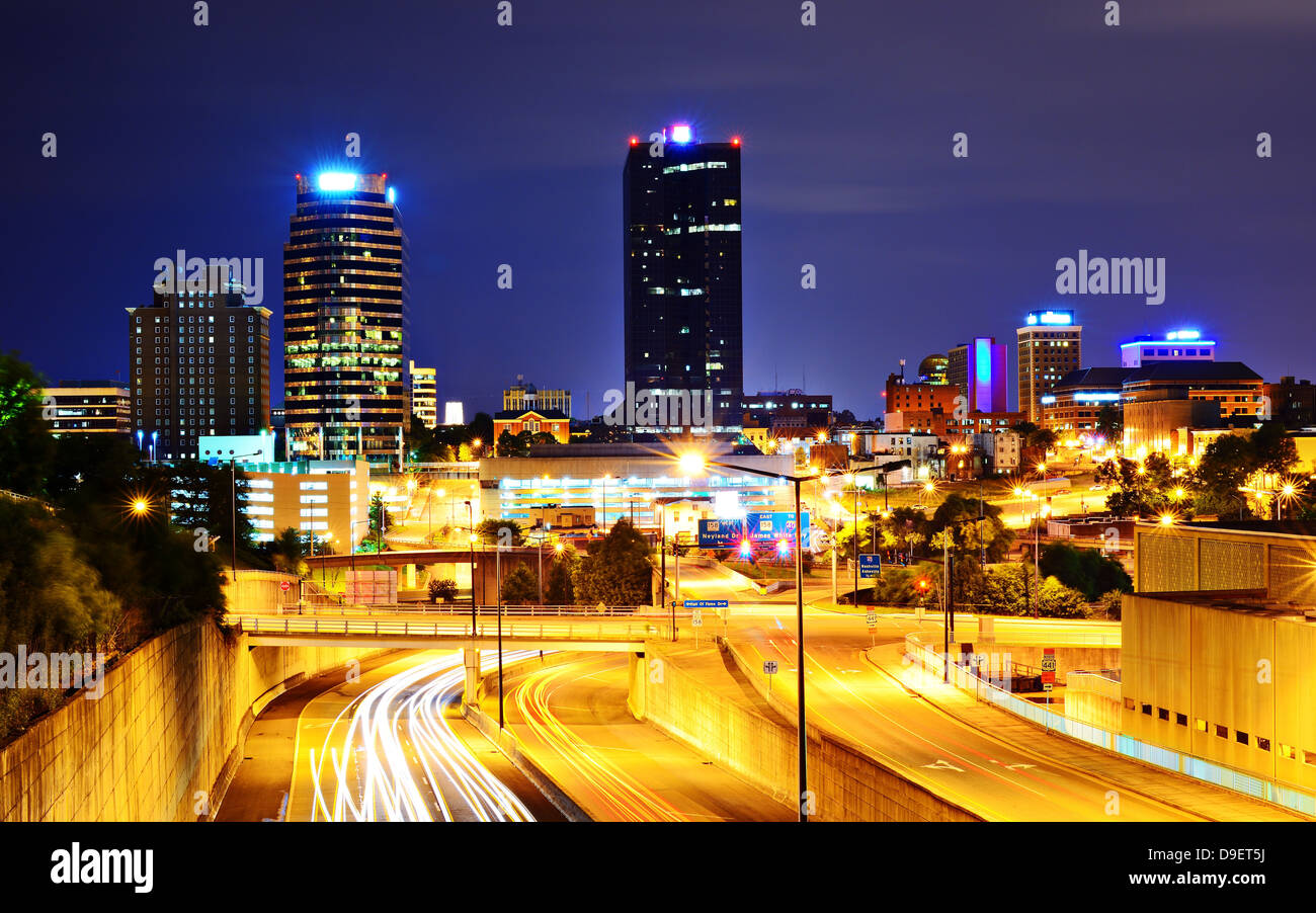 Skyline of downtown Knoxville, Tennessee, USA Stock Photo - Alamy