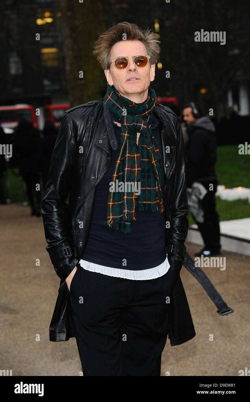 John Taylor London Fashion Week A/W 2011 - Burberry Prorsum - Arrivals  London, England - 21.02.11 Stock Photo - Alamy