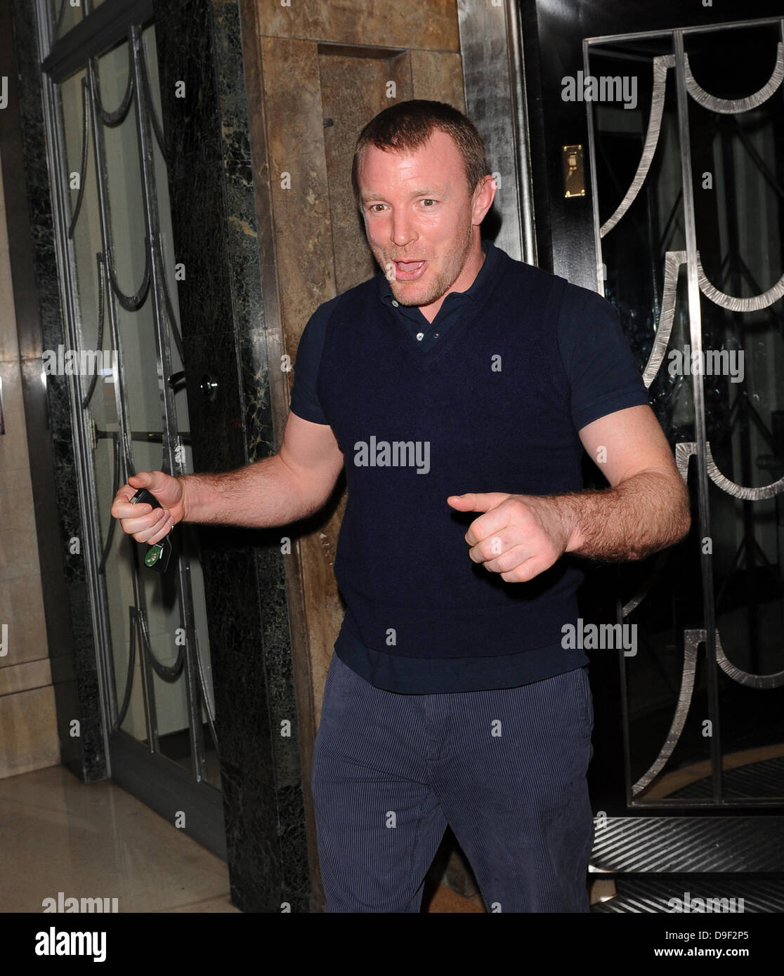 Guy Ritchie outside Claridge's Hotel in London London, England - 24.02. ...