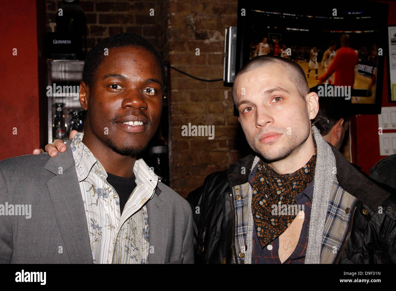 Stephen Tyrone Williams and Logan MarshallGreen Opening night after