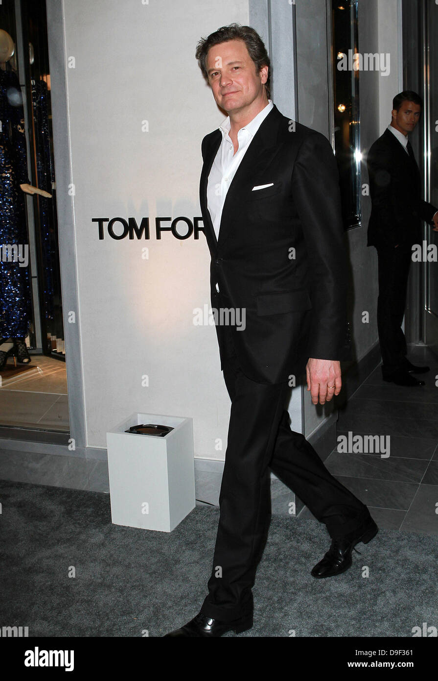 Colin Firth Tom Ford Flagship Store Opening Celebration Beverly Hills