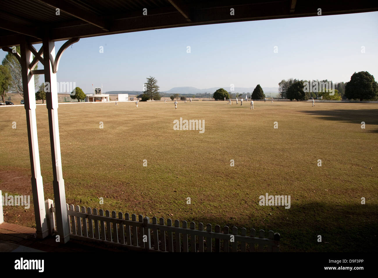 Cricket at Hilton College, Midlands, KwaZuluNatal. The Hilton Old Boys were taking on the