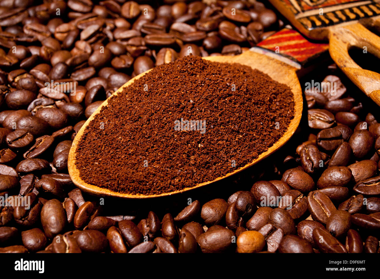 fresh ground coffee
