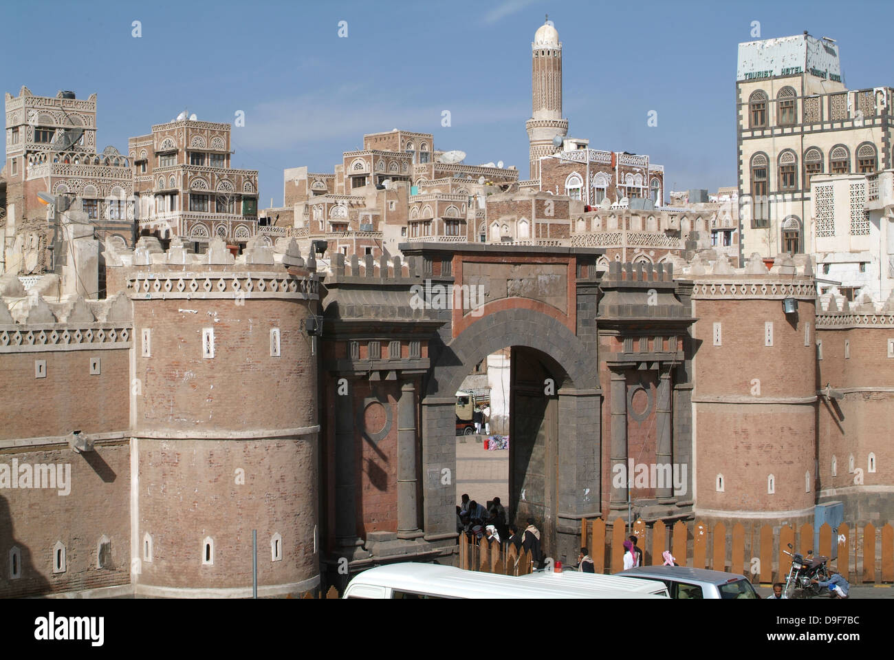 Old Sana capital of Yemen, Unesco world heritage Stock Photo Alamy