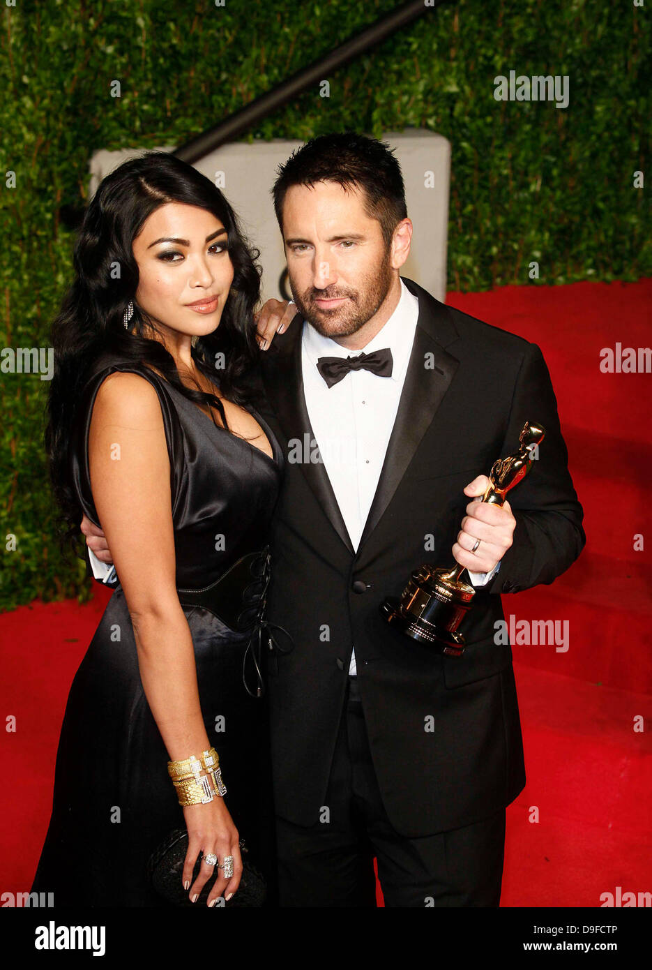 Trent Reznor And Mariqueen Maandig Stock Photos & Trent Reznor And
