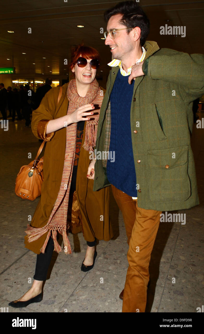 Florence welch boyfriend stuart hammond hires stock photography and