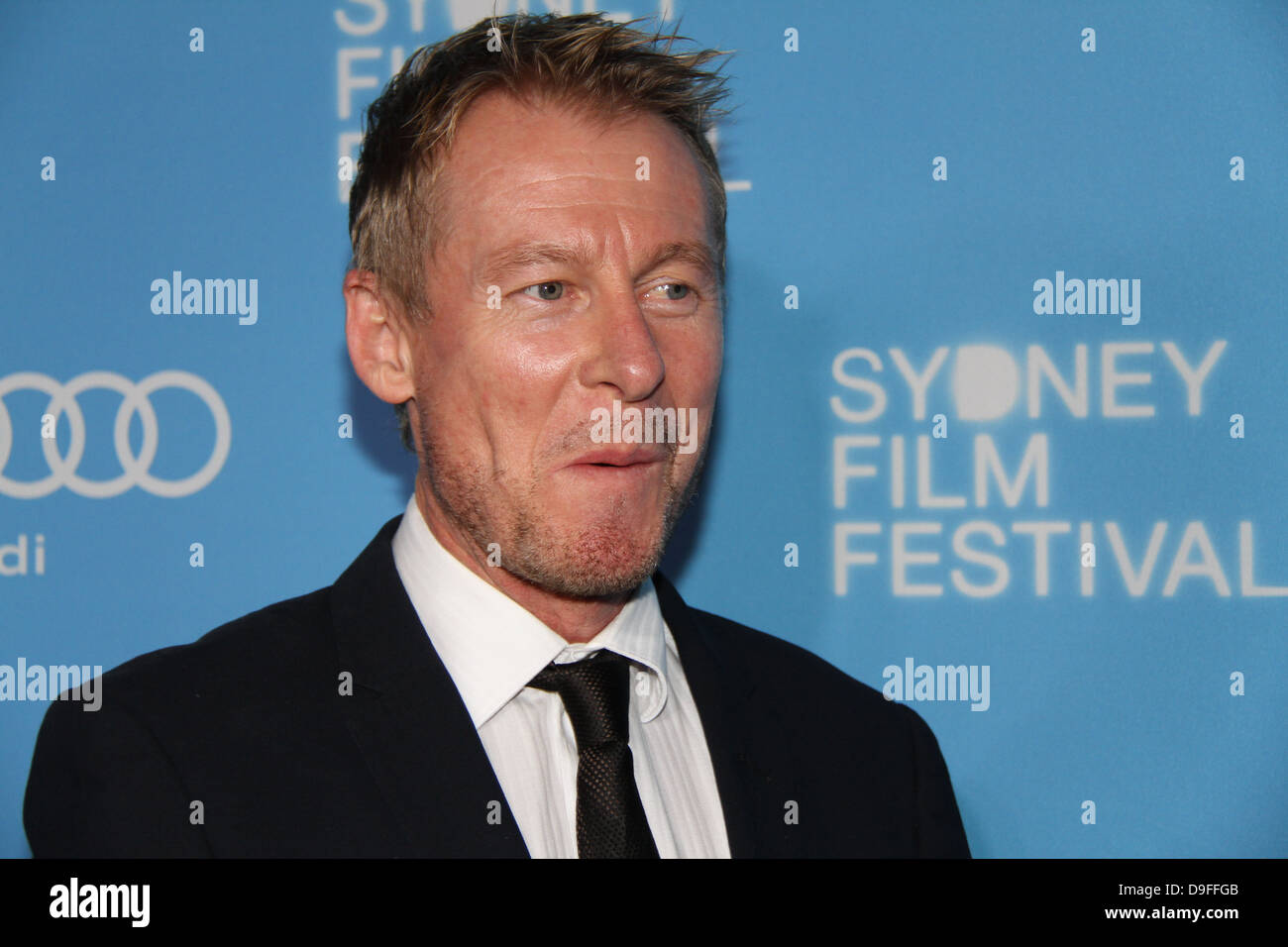 Pictured Is Australian Actor Richard Roxburgh On The Red Carpet At The Australian Premiere Of Mystery Road For The Sff Opening Stock Photo Alamy