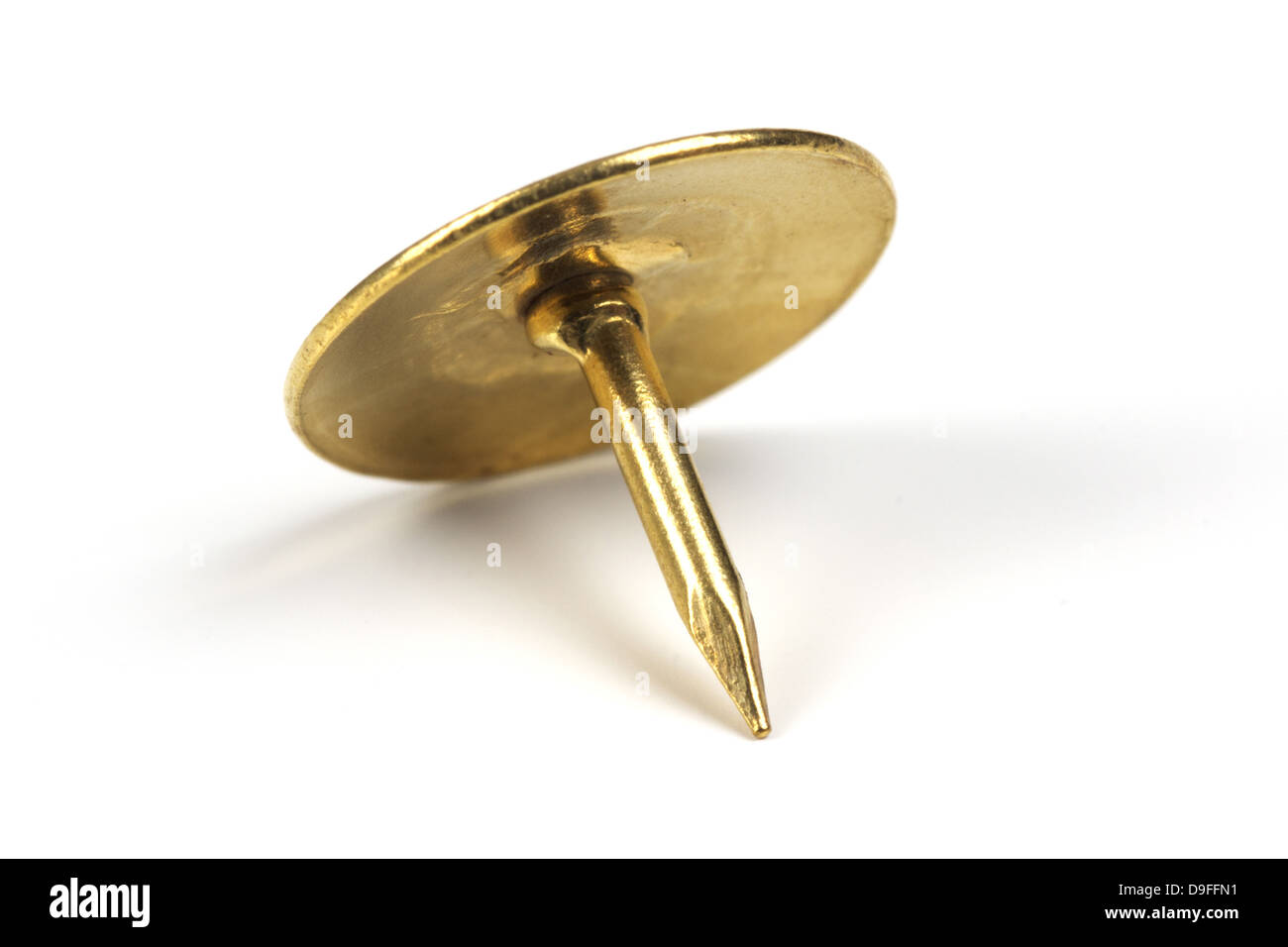 Nahaufnahmen einer Reiszwecken |Close-ups of tacks| Stock Photo