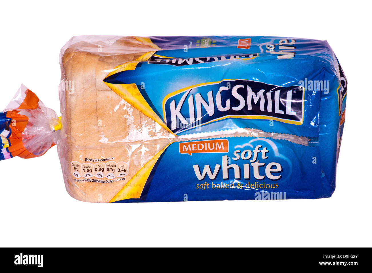 Loaf Of Kingsmill Sliced Bread Medium White Stock Photo - Alamy