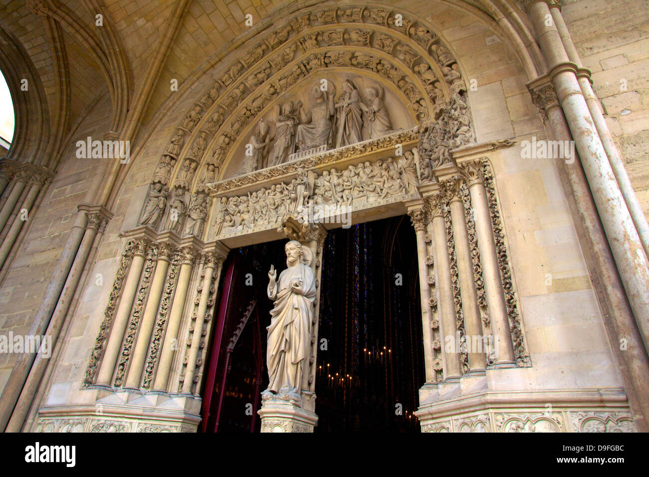 Sainte-Chapelle exterior detail, Paris, France Stock Photo
