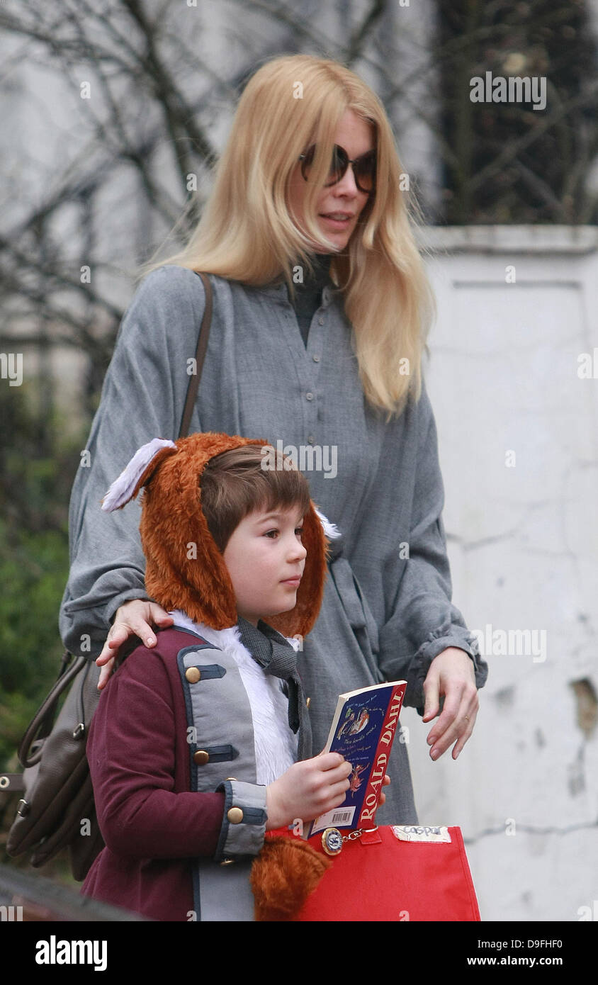 claudia-schiffer-and-son-caspar-hi-res-stock-photography-and-images-alamy