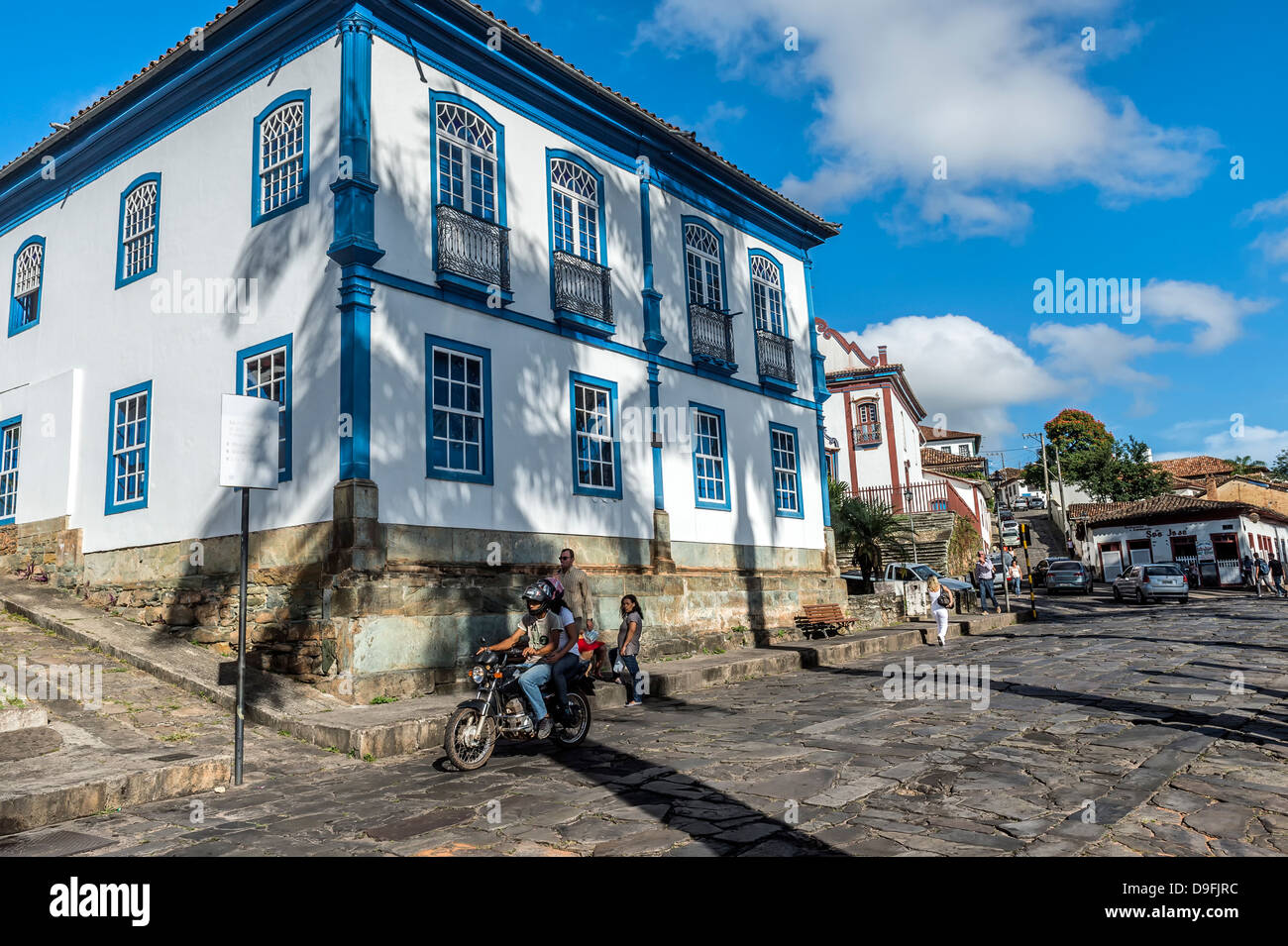 Diamantina, UNESCO World Heritage Site, Minas Gerais, Brazil, South America Stock Photo