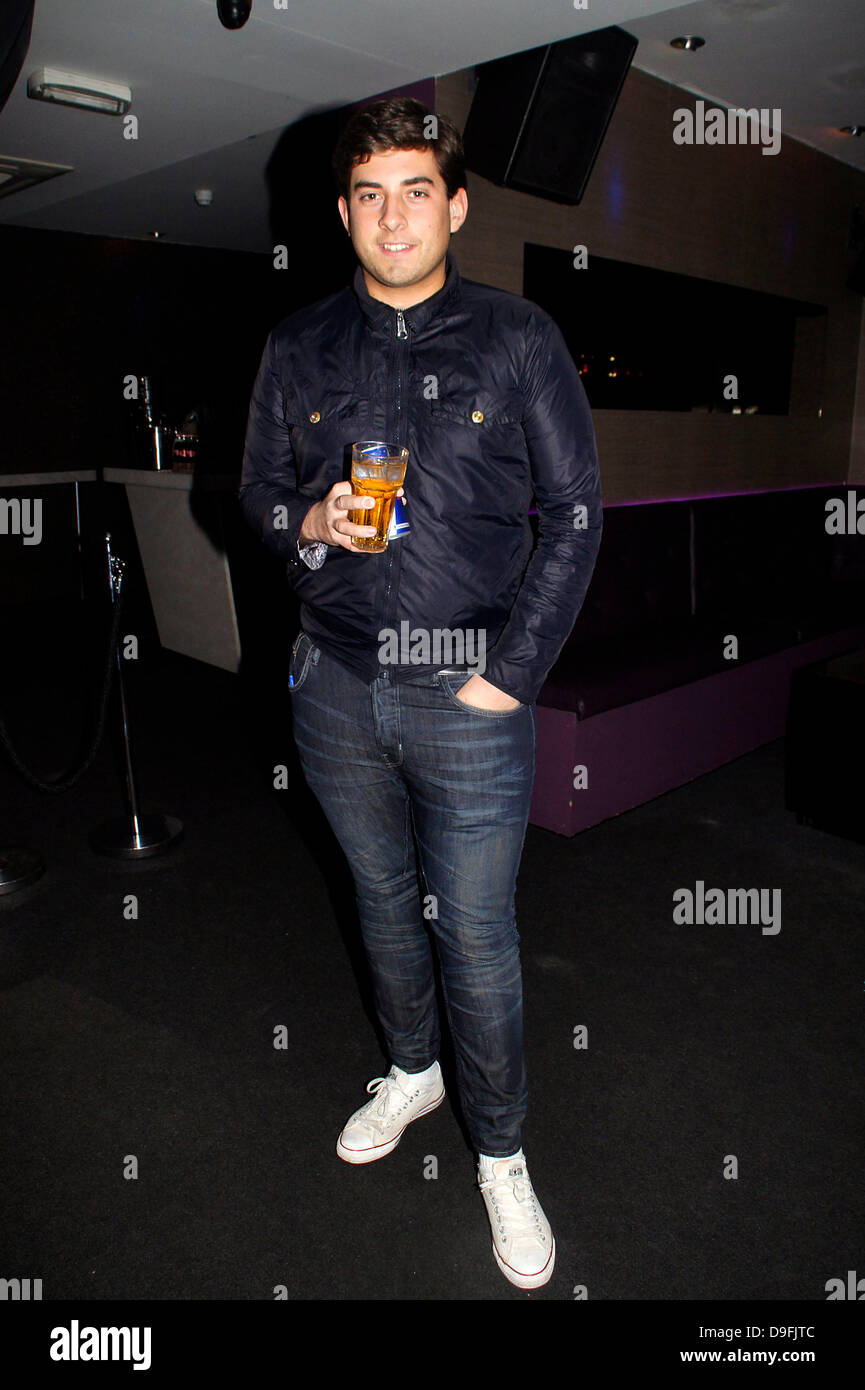 James Argent from 'The Only Way is Essex' attends 'Funkymojoes Got Talent' At Funky Mojoe South Woodford, Essex. Argent was also one of the judges on the night Essex, England - 03.03.11 Stock Photo