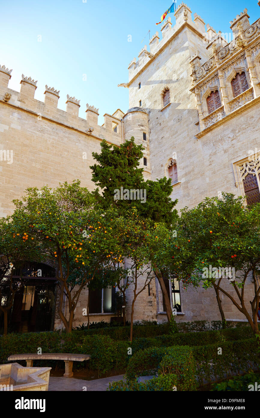 Old Silk Market, Valencia, Spain Stock Photo